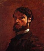 Frederic Bazille Portrait of a Man oil